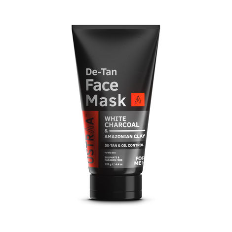 Buy Ustraa De-Tan Face Mask - Oily Skin - 125 g-Purplle