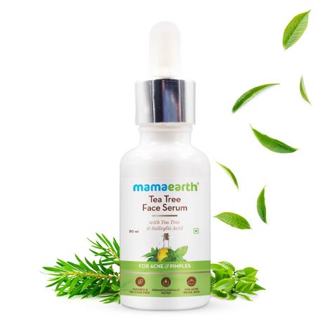 Buy Mamaearth Tea Tree Face Serum With Tea Tree & Salicylic Acid For Acne & Pimples (30 ml)-Purplle