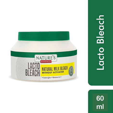 Buy Nature's Essence Lacto Bleach Natural Milk Bleach Without Activator, 60 gm-Purplle