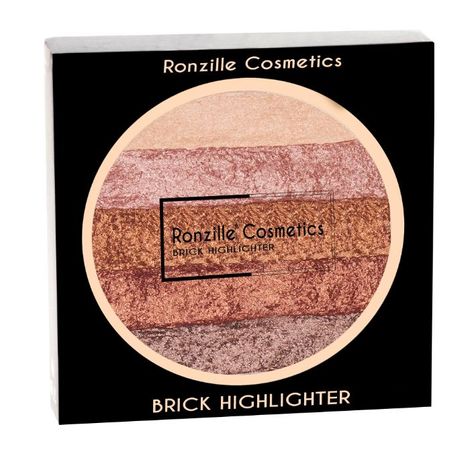 Buy Ronzille Baked Blusher and brick highlighter -RH01-Purplle