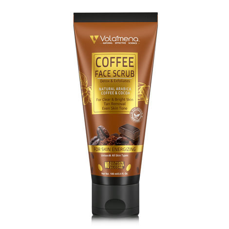 Buy Volamena Coffee Detox Face Scrub (100 ml)-Purplle