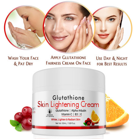 Buy Volamena Glutathione skin lightening fairness cream 50 ml Online |  Purplle