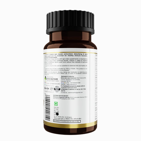 Volamena Premium Glutathione with 500 mg L-Glutathione 30 Tablets
