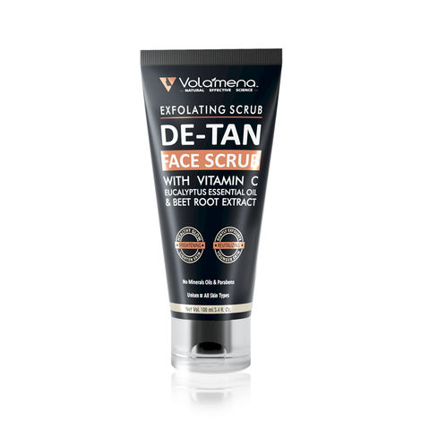 Buy Volamena De-Tan face Scrub (100 ml)-Purplle