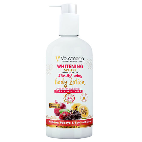 Buy Volamena Whitening Moisturizer with SPF 15++ Body Lotion (300 ml)-Purplle