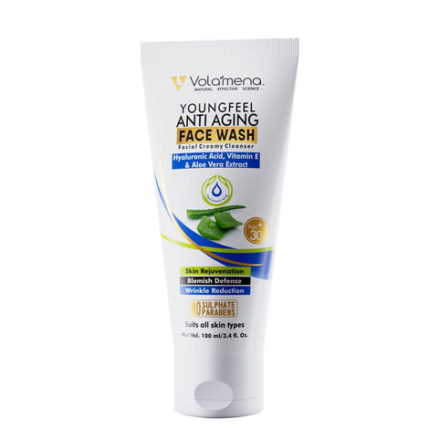 Buy Volamena Anti Aging Facial Creamy Cleanser (100 ml)-Purplle