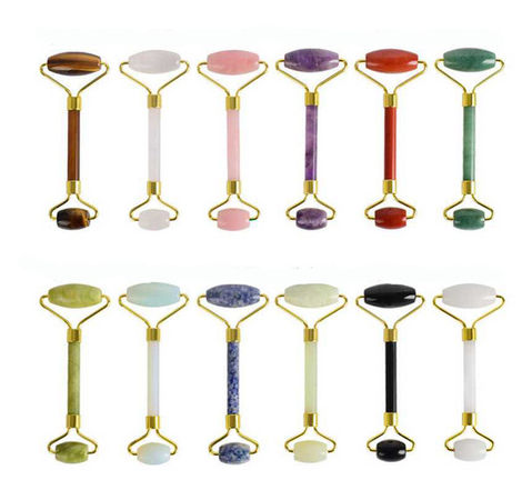 Buy Gorgio Professional Jade Face Roller (Gar035) (Pack Of 1) Multi Colour-Purplle