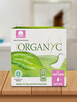 Buy Organyc Pantyliners Folded 24 Pcs-Purplle