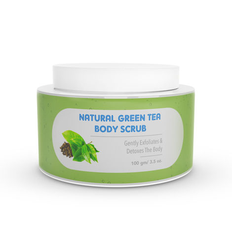 Buy The Moms Co. Natural Green Tea Body Scrub (100 g)-Purplle