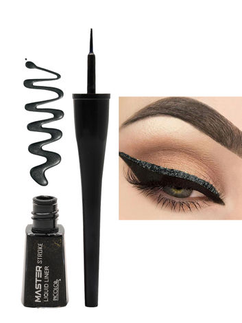 Buy Incolor master Stroke Eyeliner 02 VERY BLACK 6 Ml-Purplle