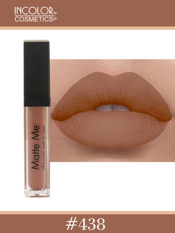 Buy Incolor Matte Me Lip gloss 438 6 Ml-Purplle