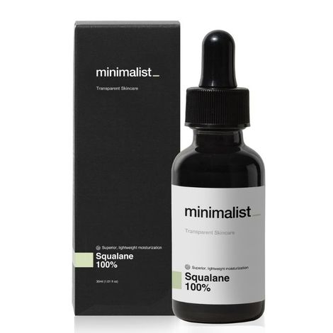 Buy Minimalist 100% Squalane Face Oil to Moisturise, Nourish & Reduce Fine Lines (Plant-derived), 30ml-Purplle