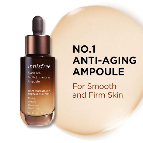 Buy Innisfree Black tea youth ampoule 30ml-Purplle