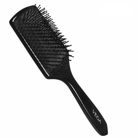 Buy VEGA Premium Collection Mini Paddle Hair Brush (India's No.1* Hair Brush Brand) for Men & Women, Black, 8586 M-Purplle