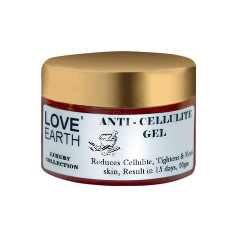 Buy Love Earth Anti Cellulite Gel Reduces Cellulite, Tightens & Firms Skin, Result in 15 Days 50gm-Purplle