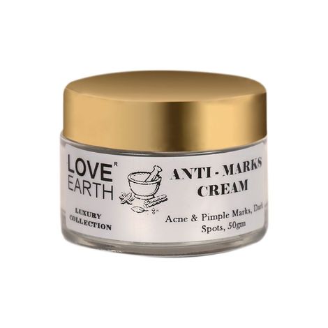 Buy Love Earth Anti Marks Cream with Van Haldi Turmeric for Acne, Scar Removal-Purplle