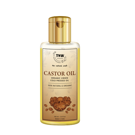 Buy TNW - The Natural Wash Castor Oil for Hair and Skin | Organic Virgin Cold Pressed Oil 100ml-Purplle