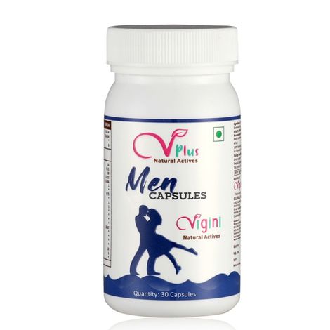 Buy Vigini 100% Natural Actives Performance Sexual Arousal Power Stamina Capsules Testosterone Vigour Vitality Booster Men-Purplle