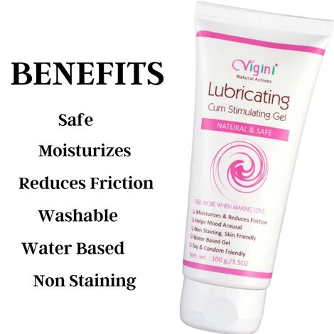 Buy Vigini 100% Natural Actives Vaginal Lubricant Lube Gel + Sexual Arousal  Vigour Performance Stamina Booster Capsules Women Online