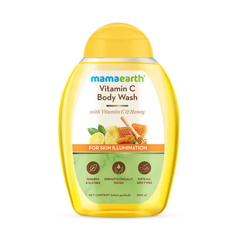Buy Mamaearth Vitamin C Body Wash 300 ml-Purplle