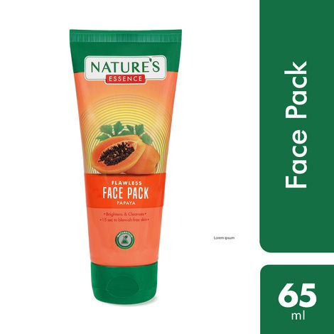 Buy Nature's Essence Flawless Papaya Face Pack (65 ml) - 50ml-Purplle