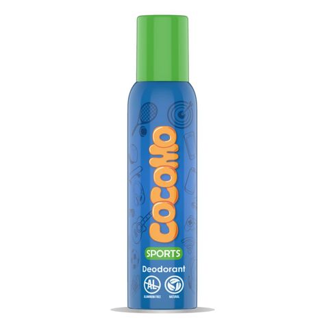 Buy Cocomo Sport Deodorant - For Boys, With Tea Tree & Passion Fruit, Natural & Safe Deodorant for Tweens & Teens - 150 ml-Purplle