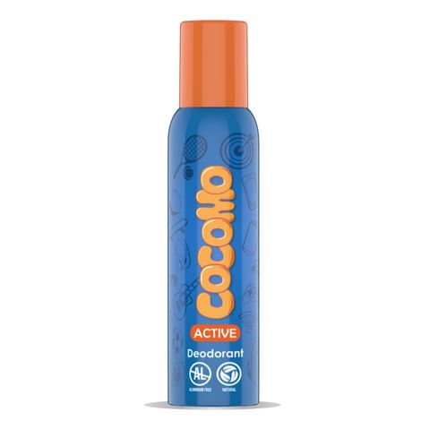 Buy Cocomo Active Deodorant - For Girls, With Aloe Vera & Dragon Fruit, Natural & Safe Deodorant for Tweens & Teens - 150 ml-Purplle