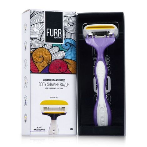 Buy Furr by Pee Safe Body Shaving Razor - Pack of 1-Purplle