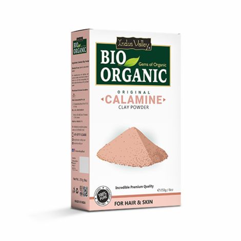 Buy Indus Valley bio organic 100% natural Calamine clay powder-250 gm-Purplle