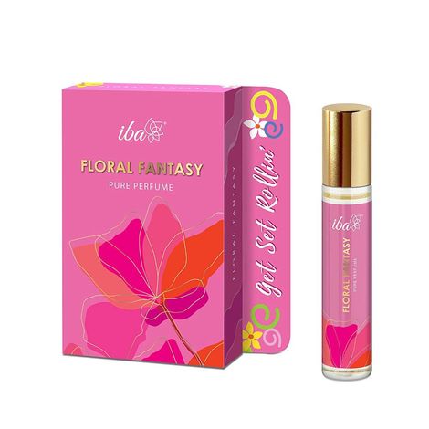 Buy Iba Pure Perfume - Floral Fantasy, 10 ml l Alcohol Free, Long Lasting l Vegan & Cruelty Free-Purplle