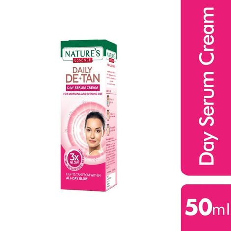 Buy Nature's Essence Daily De-Tan Day Serum Cream 50 ml/48 g-Purplle