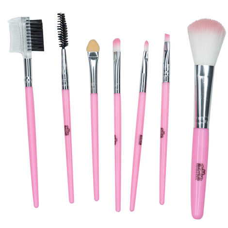 Buy Beautiliss Professional Makeup Brush set with Storage Pouch  - 7pcs set-Purplle
