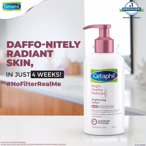 Buy Cetaphil Bright Healthy Radiance Body Lotion (245 ml) Online