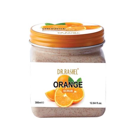 Buy Dr.Rashel Anti-Ageing Orange Face and Body Scrub For All Skin Types (380 ml)-Purplle