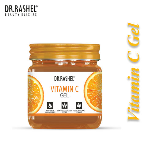 Buy Dr.Rashel Skin Whitening Vitamin C Gel For All Skin Types (380 ml)-Purplle