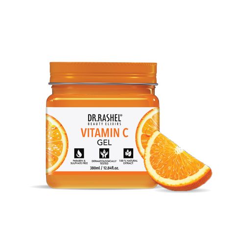 Buy Dr.Rashel Skin Whitening Vitamin C Gel For All Skin Types (380 ml)-Purplle