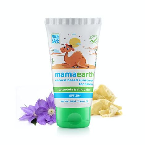 Buy Mamaearth Mineral Based Sunscreen For Babies (50 ml)-Purplle
