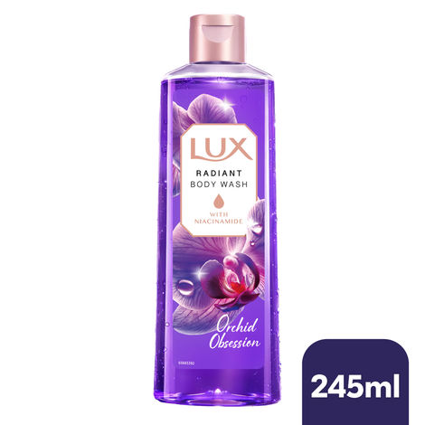 Buy Lux Orchid Obsession, with Niacinamide, Bodywash, 245 ml for Radiant & Bouncy Skin Feel-Purplle