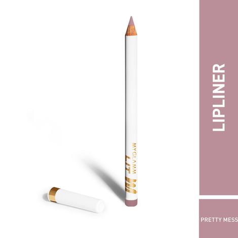 Buy MyGlamm LIT Matte Lipliner Pencil-Pretty Mess-1.14gm-Purplle