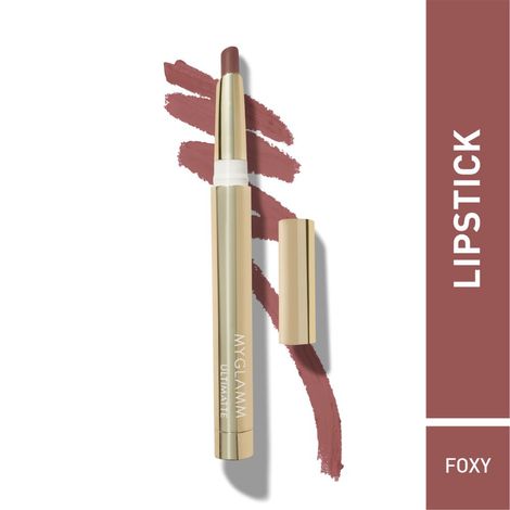 Buy MyGlamm Ultimatte Long Stay Matte Lipstick-Foxy-1.3 gm-Purplle