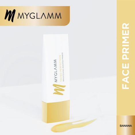 Buy MyGlamm Tinted Perfection Brightening Banana Primer-Banana-27gm-Purplle