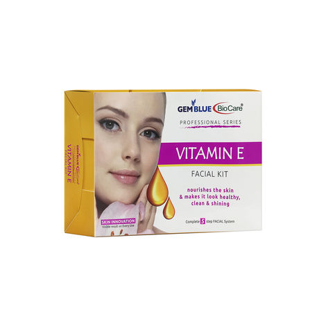 Buy Gemblue Biocare Vitamin E facial Kit for Nourishes, Healthy, Clean & Shining Skin, 400 gm-Purplle