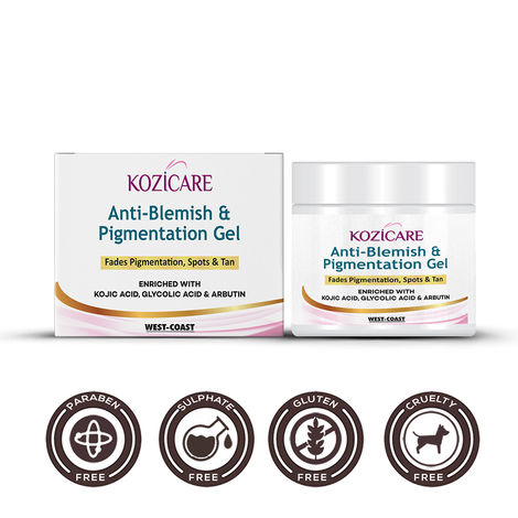 Buy Kozicare Anti-Blemish & Pi gmentation Gel For Fades, Pi gmentation, Spots & Tan a€“ 50 gm-Purplle