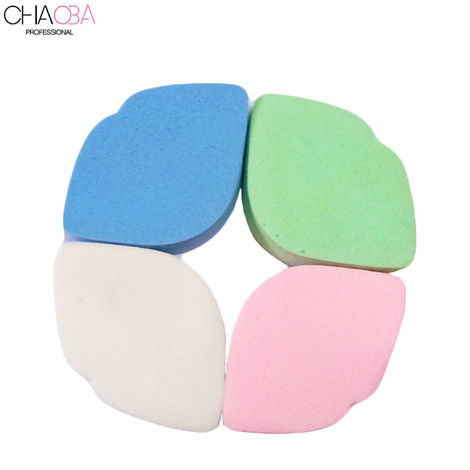 Buy Chaoba Professional Makeup Sponge Lip Shapped 4Pcs (Color May Vary)-Purplle
