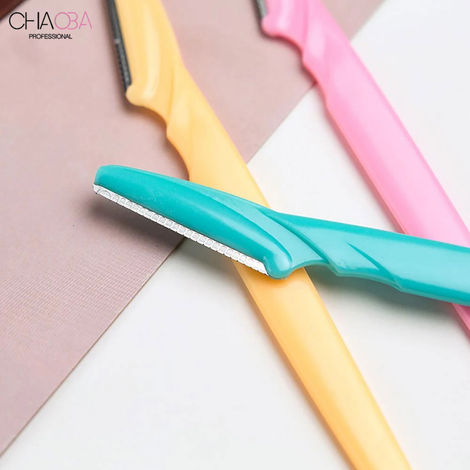 Buy Chaoba Professional Tinkle Eyebrow Razor for Women (Pack of 3)-Purplle