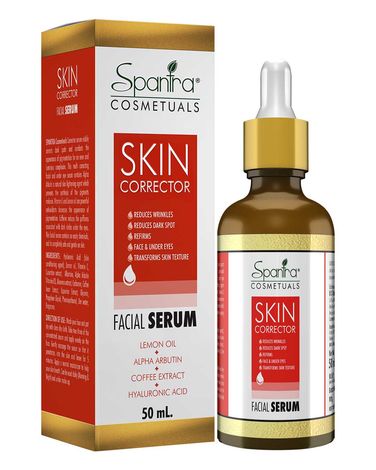 Buy Spantra Skin Corrector Facial Serum, Suitables for Every Skin Types including dry, sensitive and oily, 50 ml-Purplle