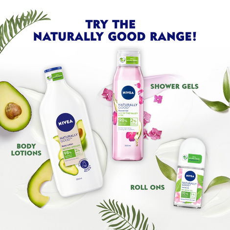 NIVEA Naturally Good Deodorant, Bio Aloe Vera, 75 ml