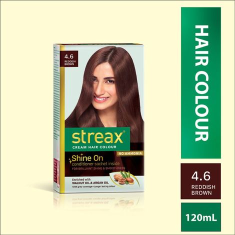 Buy Streax Hair Colour - Reddish Brown (120 ml)-Purplle