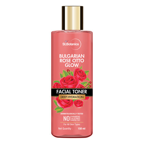 Buy St.Botanica Bulgarian Rose Otto Glow Deep Hydration Facial Toner | Deep Hydration | No Paraben, SLS & Alcohol - (150 ml)-Purplle