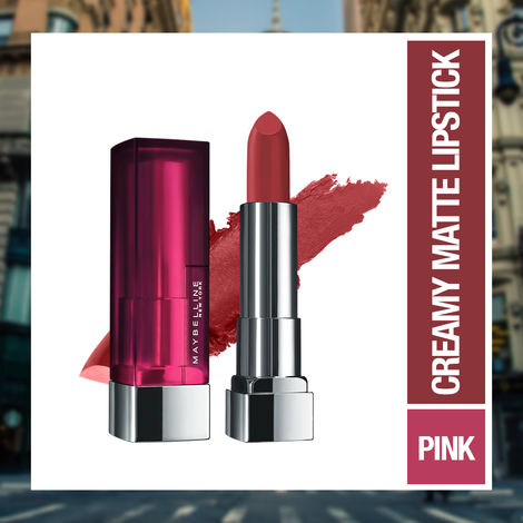 Buy Maybelline New York Color Sensational Creamy Matte Lipstick, 807 Dried Rose (3.9 gm)-Purplle